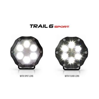 JW Speaker Trail 6 Sport 3.7" Round LED Off Road Light Pods - 0555353 - Image 5