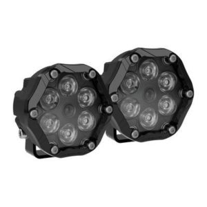 JW Speaker Trail 6 Pro 3.7" Round LED Off Road Light Pods - 0555373