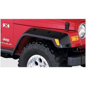 Bushwacker Pocket Style TJ Wrangler Front Fender Flares (Paintable) - 10029-07
