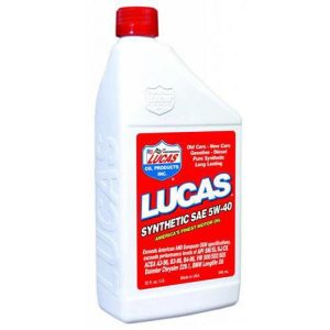 Lucas Oil Synthetic 5W-40 Motor Oil - 10189