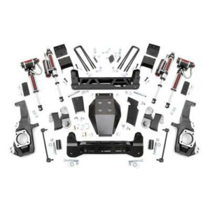 Rough Country 5" GM NTD Suspension Lift Kit with Vertex Reservoir Shocks - 10250