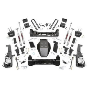 Rough Country 5" GM Torsion Bar Drop Suspension Lift Kit - 10330