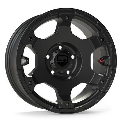 Teraflex Nomad Off-Road Wheel, 17x8.5 with 5 on 5 Bolt Pattern - Black - 1056050