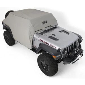 Smittybilt Water-Resistant Cab Cover with Door Flaps (Gray) - 1071