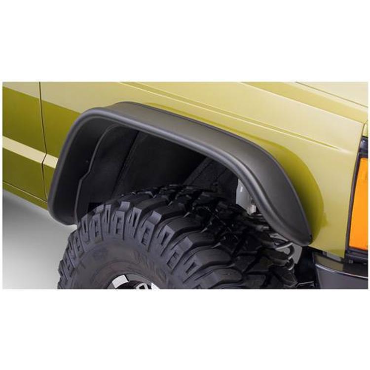 Bushwacker Flat Style XJ Cherokee Fender Flare Set (Paintable) - 10922-07 - Image 5
