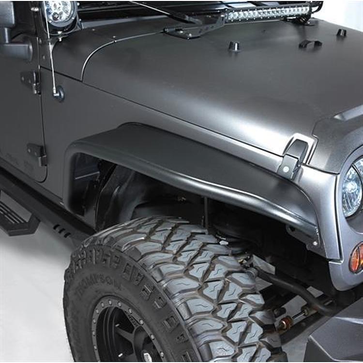 Bushwacker Aluminum Fender Flares (Black) - 10930-19