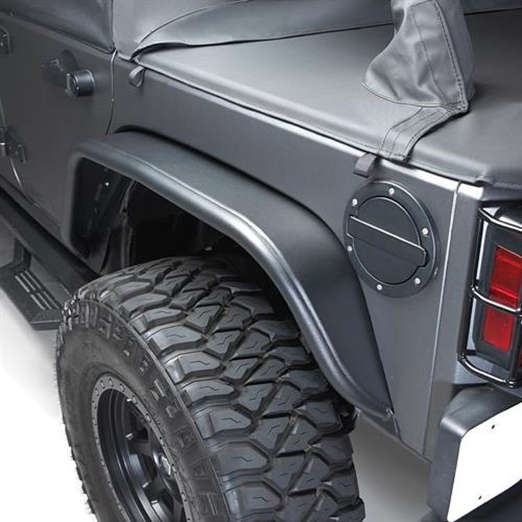 Bushwacker Aluminum Fender Flares (Black) - 10930-19 - Image 2