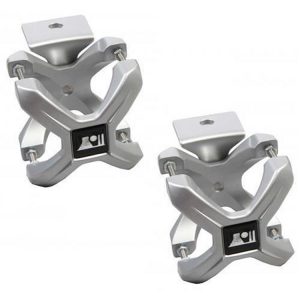 Rugged Ridge X-Clamps in Silver