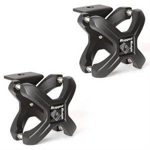 Rugged Ridge X-Clamps in Textured Black