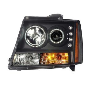 Projector Headlight Set; w/Halo