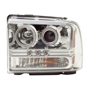 Projector Headlight Set; w/Halo