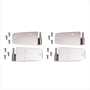 Rugged Ridge Door Hinge Set (Stainless Steel) - 11113.01