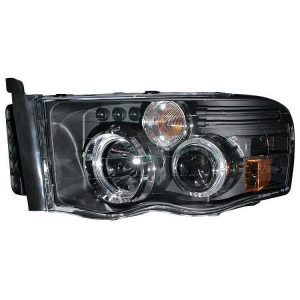 Projector Headlight Set; w/Halo