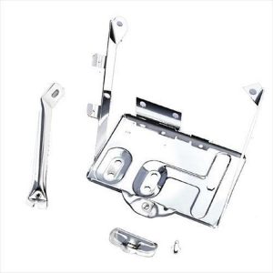 Rugged Ridge Battery Tray Kit (Stainless Steel) - 11132.01