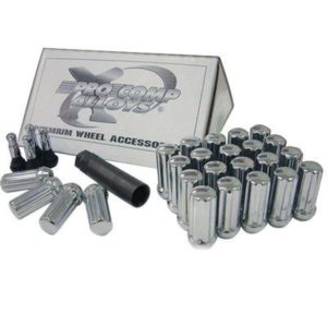 Pro Comp 24-Piece 12x1.25 Lug Nut Kit (Chrome) - 11124