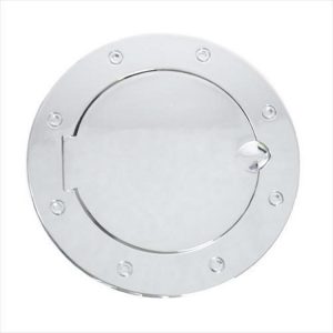 Rugged Ridge Non-Locking Fuel Hatch Cover (Polished Stainless Steel) - 11134.02