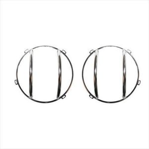 Rugged Ridge Front Euro Light Guards - 11142.04