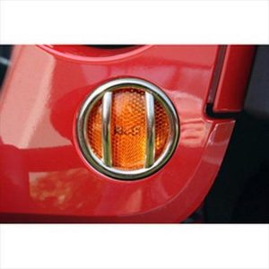 Rugged Ridge Front Turn Signal Euro Light Guards - 11142.11