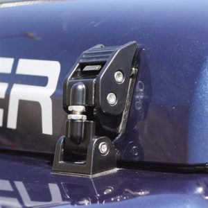Rugged Ridge Hood Catch Kit (Black) - 11210.15