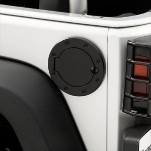 Rugged Ridge Non-Locking Fuel Hatch Cover (Black) - 11229.02