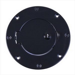 Rugged Ridge Locking Fuel Hatch Cover (Black) - 11229.04