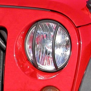 Rugged Ridge Front Euro Light Guards - 11230.03