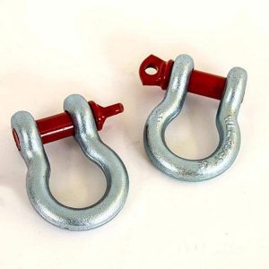 Rugged Ridge D-Ring Set (Zinc coated) - 11235.01