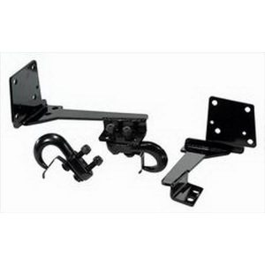 Rugged Ridge Tow Hooks and Frame Brackets (Black) - 11236.06