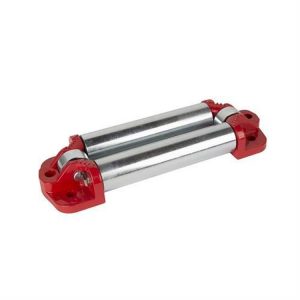 Rugged Ridge 4-Way Roller Fairlead (Red) - 11238.52