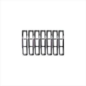 Rugged Ridge Grille Inserts (Chrome) - 11306.02
