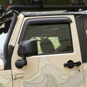 Rugged Ridge Side Window Vents (Black) - 11349.11