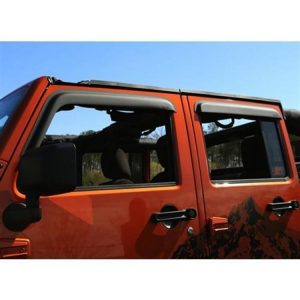Rugged Ridge Side Window Vents (Black) - 11349.12