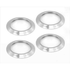 Rugged Ridge AC Vent Bezels (Machined Aluminum) - 11421.15