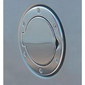 Rugged Ridge Fuel Hatch (Polished Aluminum) - 11425.01