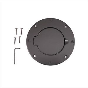 Rugged Ridge Fuel Hatch (Black Aluminum) - 11425.02