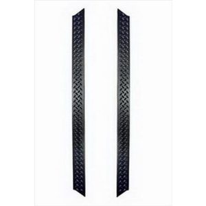 Rugged Ridge Armor Cladding Side Rocker Panels (Black Plastic) - 11650.05