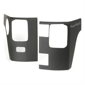 Rugged Ridge Body Armor Corner Guards (Black Plastic) - 11651.07