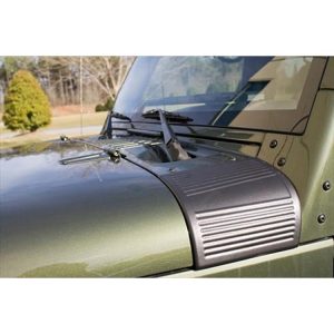 Rugged Ridge Cowl Body Armor (Black Plastic) - 11651.18