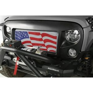 Rugged Ridge Spartan Grille American Flag Insert - 12034.22