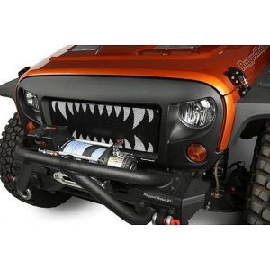 Rugged Ridge Spartan Grille with Teeth Insert Kit - 12034.34
