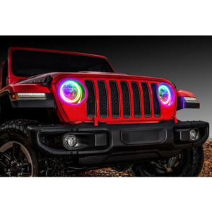 Oracle Lighting LED Headlight Surface Mount Halo Kit (ColorSHIFT) - 1214-334