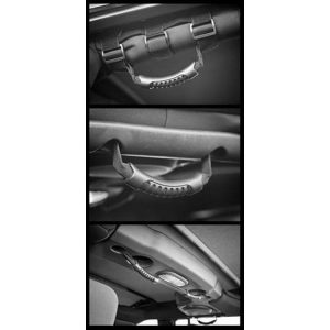 Rugged Ridge Grab Handle Kit (Black) - 12496.14