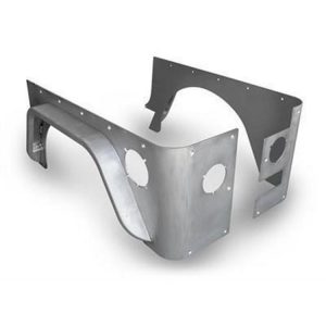 Poison Spyder Standard Crusher Corners (Bare Steel) - 13-04-073
