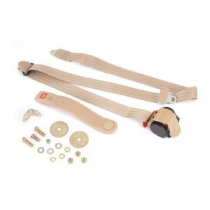 Omix-ADA 3-Point Retractable Seat Belt in Tan (Tan) - 13202.22