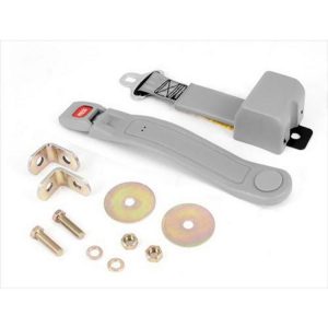 Omix-ADA 60 Inch Retractable Lap Seat Belt in Gray (Gray) - 13202.31