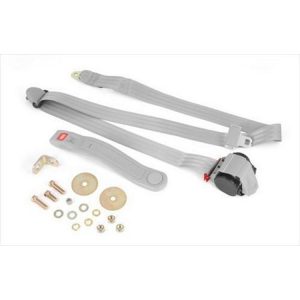 Omix-ADA 3-Point Retractable Seat Belt in Gray (Gray) - 13202.32