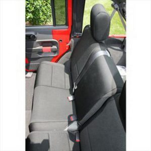 Rugged Ridge Neoprene Rear Seat Cover (Black) - 13264.01