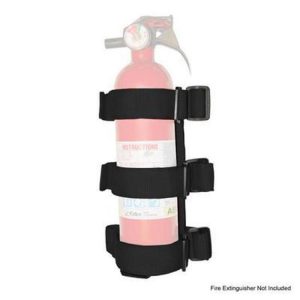 Rugged Ridge Fire Extinguisher Holder (Black) - 13305.21