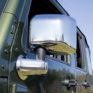 Rugged Ridge Chromed Mirror/Arm Cover kit - 13311.03