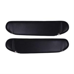 Rugged Ridge Replacement Sunvisors (Black Vinyl) - 13312.01
